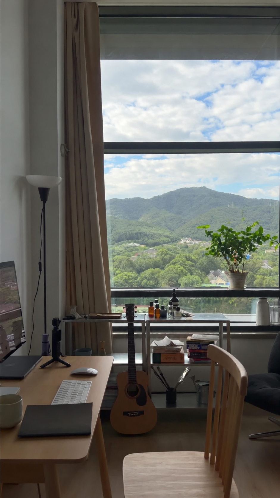 Mountain views and light at home